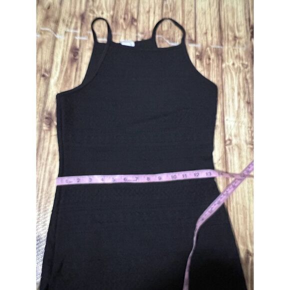 WOMENS BLACK PENCIL GARAGE DRESS - Picture 8 of 10